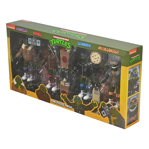 Фигурки Черепашки Ниндзя — Neca Punk Turtles 4-pack
