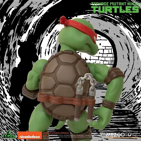 Фигурки Черепашки-Ниндзя — Mezco 5 Points TMNT Deluxe Set