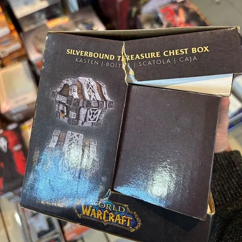 Шкатулка Сундук — Nemesis Now World Of Warcraft Silverbound Treasure Chest Box