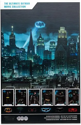 Фигурки Бэтмен — McFarlane Toys WB100 Batman 6-Pack Figure Set