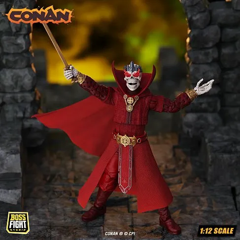 Фигурка Conan Thulsa Doom Undead Sorcerer — Boss Fight Studio HACKS 1/12 Action Figure