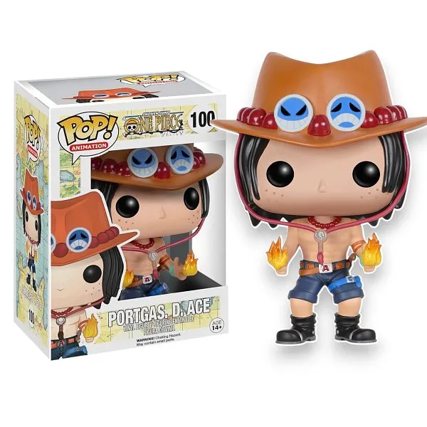 Фигурка One Piece Portgas D Ace — Funko Pop! Vinyl 100