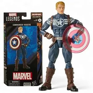 Фигурка Captain America Commander Rogers — Hasbro Marvel Legends