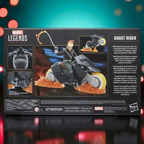 Фигурка Ghost Rider — Hasbro Marvel Legends Danny Ketch 85th Anniversary
