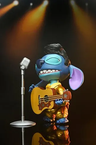 Фигурка Gold Suit Elvis Stitch Ultimate — Neca Disney Lilo & Stitch Figure