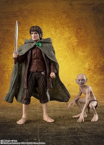 Фигурка Lord of the Rings Frodo Baggins with Gollum — Bandai SHFiguarts