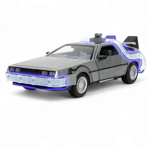 Модель ДеЛориан — Back to the Future 2 Die-Cast Time Machine 1/24