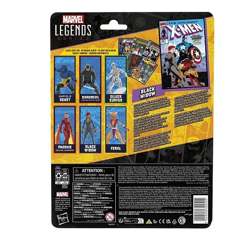 Фигурка Black Widow — Hasbro Marvel Legends Mini Comics Figure