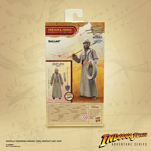 Фигурка Sallah — Hasbro Raiders of The Lost Ark Adventure Series