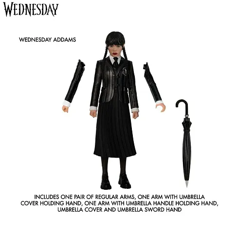 Фигурки Wednesday and Enid — Mezco 5 Points Box Set