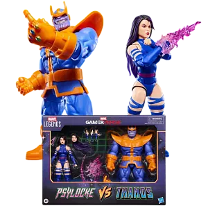 Фигурки Psylocke vs Thanos — Hasbro Marvel Legends Gamerverse