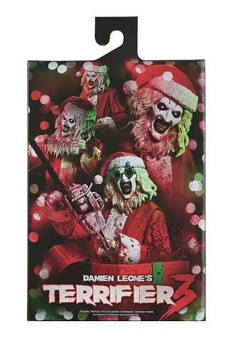 Фигурка Terrifier 3 Ultimate Bloody Santa Suit Art the Clown — Neca Figure