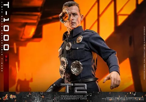 Фигурка T-1000 2.0 — Hot Toys MMS774 Terminator 2 1/6 Figure