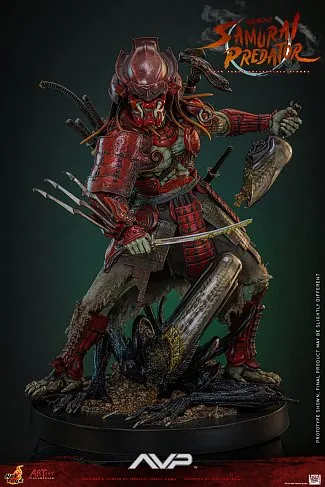Фигурка Akaoni Samurai Predator — Hot Toys AC06 Alien vs Predator 1/6