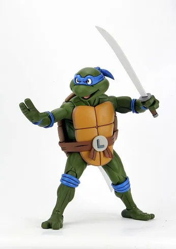 Фигурка Teenage Mutant Ninja Turtles — Neca Cartoon Leonardo 1/4
