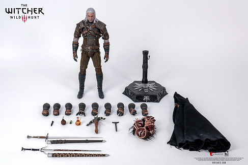 Фигурка Geralt of Rivia 1/6 — PureArts PA010TW Witcher 3 Wild Hunt