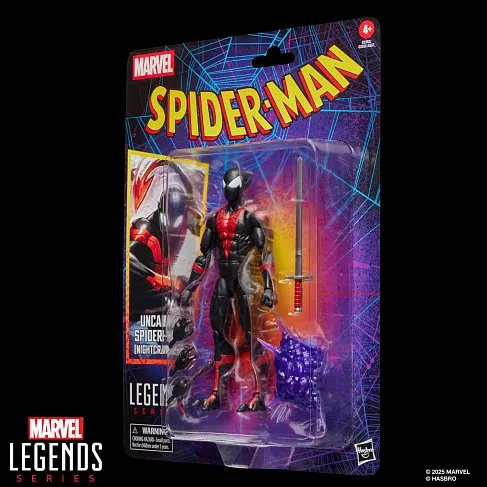 Фигурка Uncanny Spider-Man Nightcrawler — Hasbro Marvel Legends Retro
