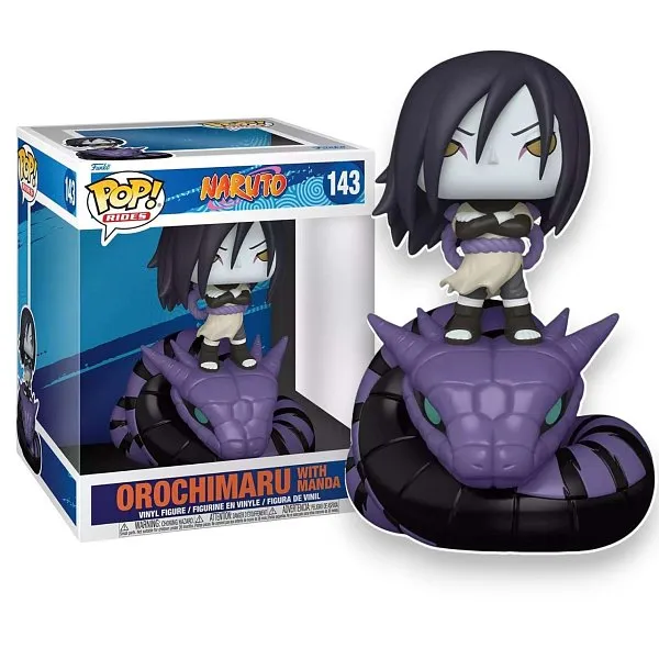 Фигурка Naruto Classic Orochimaru with Manda — Funko Pop! Vinyl 143