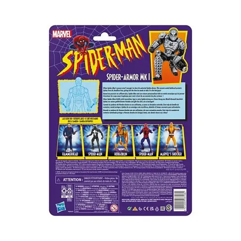 Фигурка Spider-Armor MK 1 — Hasbro Marvel Legends Retro