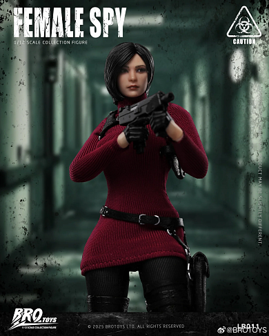 Фигурка Ada Wong Female Spy — Brotoys LR011 Resident Evil 1/12