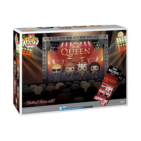 Фигурка Queen Wembley Stadium — Deluxe Funko Pop! Vinyl Moment #06 w Case