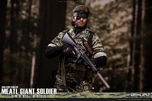 Фигурка Metal Gear Solid — Ekuaz Studio EKS010 Snake Boss Tiger Stripe Camo 1/6 