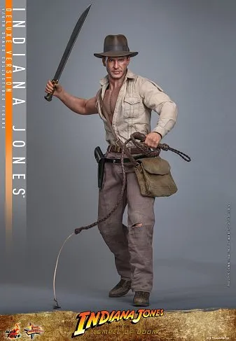 Фигурка Indiana Jones Temple of Doom Deluxe Version — Hot Toys MMS861 1/6 Figure