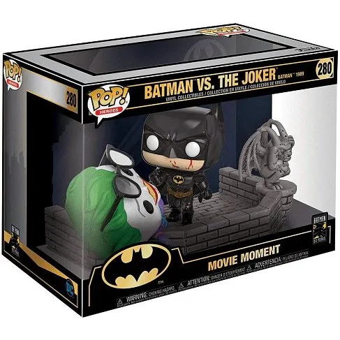 Фигурки Бэтмена и Джокера — Funko Batman 80th POP! 2-Pack Batman Joker 1989