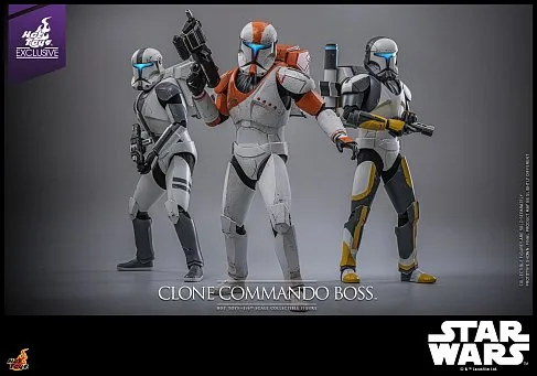 Фигурка Clone Commando Boss — Hot Toys TMS151 Star Wars Clone Wars 1/6