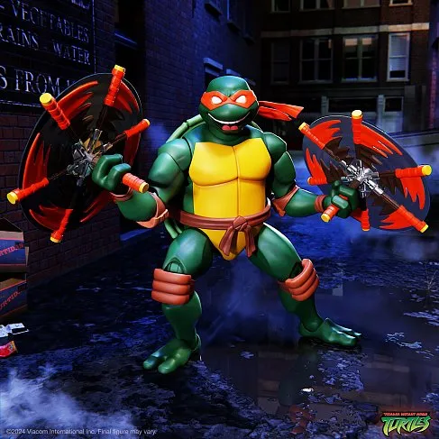 Фигурка Michelangelo — Super 7 TMNT Ultimates Wave 12 2003 Series