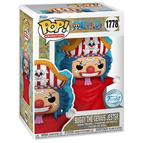 Фигурка One Piece Buggy The Genius Jeaster Exc — Funko Pop! Vinyl Super 1778
