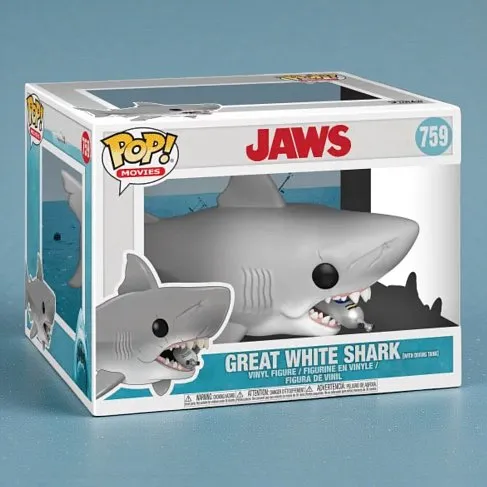 Фигурка Акула — Funko Jaws Oversized POP! Vinyl w Diving Tank