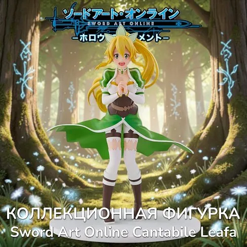 Фигурка Sword Art Online Cantabile Leafa — Cyberz Figure