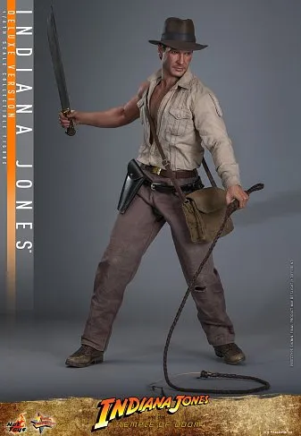 Фигурка Indiana Jones Temple of Doom Deluxe Version — Hot Toys MMS861 1/6 Figure