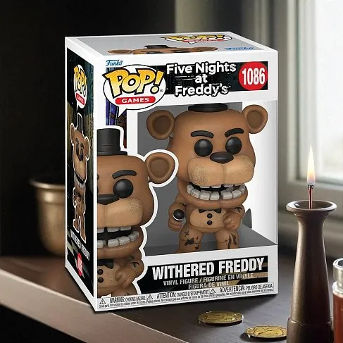 Фигурка Withered Freddy — Five Nights at Freddy Funko Pop! Vinyl 1086