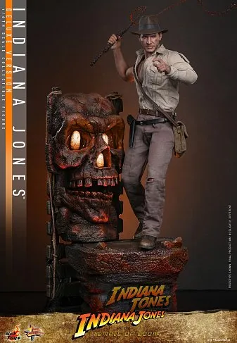 Фигурка Indiana Jones Temple of Doom Deluxe Version — Hot Toys MMS861 1/6 Figure