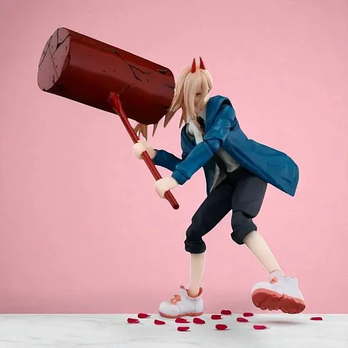 Фигурка Человек-бензопила — Chainsaw Man Power SH Figuarts