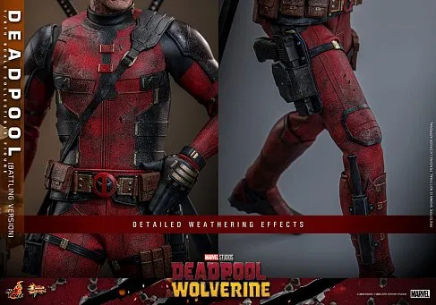 Фигурка Deadpool Battling Version — Hot Toys MMS782 1/6 Deadpool & Wolverine