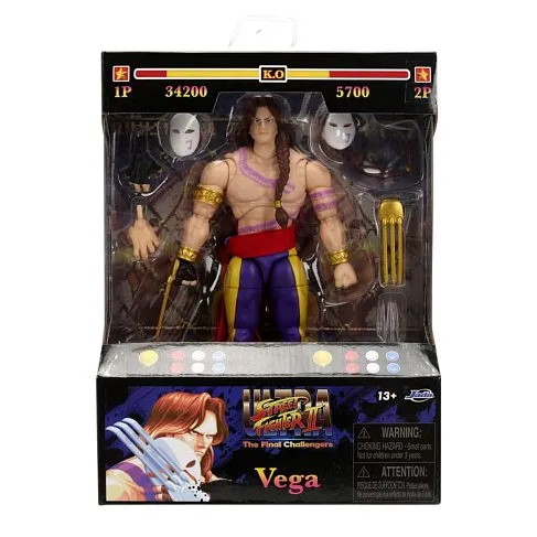 Фигурка Vega — Jada Ultra Street Fighter II Figure