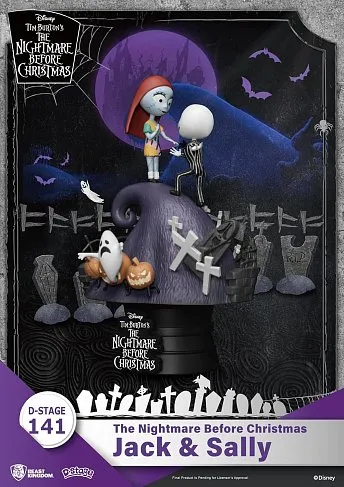 Фигурка Jack and Sally Edition — D-Stage Statue