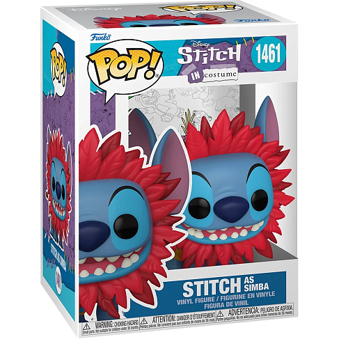 Фигурка Costume Stitch as Simba — Lilo & Stitch Funko Pop! Vinyl 1461