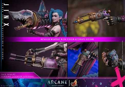 Фигурка Джинкс Аркейн — Hot Toys TMS137 Arcane Jinx 1/6