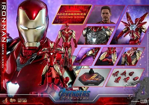 Фигурка Iron Man Mark LXXXV — Hot Toys MMS528D30 Avengers Endgame 1/6