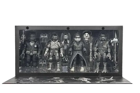 Набор Черепашки-Ниндзя — Neca Universal Monsters x Teenage Mutant Ninja Turtles
