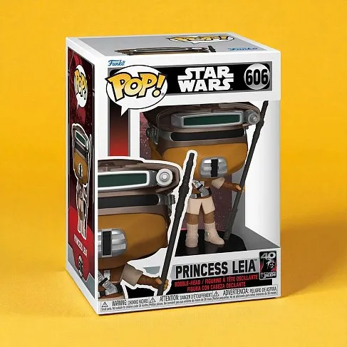 Фигурка Star Wars RotJ 40th — Funko Pop! Vinyl Princess Leia Boushh 606