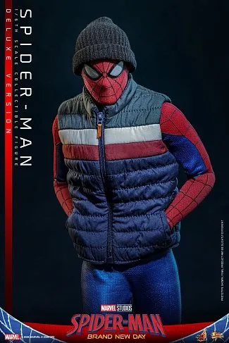 Фигурка Spider-Man Deluxe — Hot Toys MMS893 Spider-Man Brand New Day 1/6