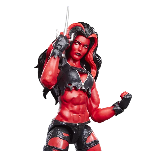 Фигурка Red She-Hulk — Hasbro Marvel Legends Figure
