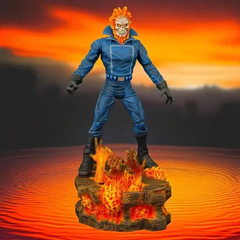 Фигурка Призрачный Гонщик — Marvel Select Ghost Rider