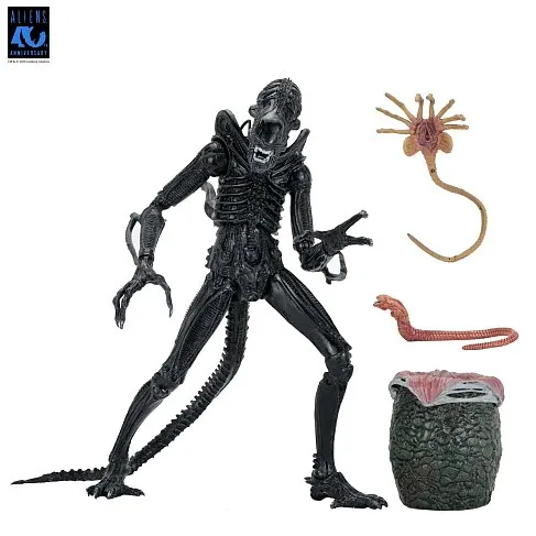 Фигурка Чужого — Neca Aliens 40 Anniversary Ultimate Alien Warrior Black