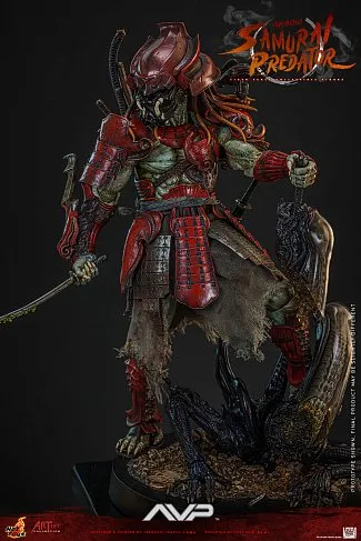 Фигурка Akaoni Samurai Predator — Hot Toys AC06 Alien vs Predator 1/6